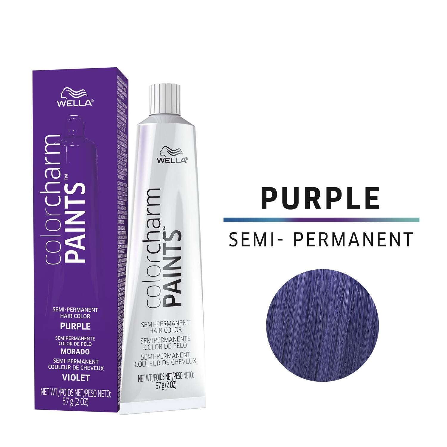 Color Charm  by   Wella Paints Purple Semi Permanent Hair Color