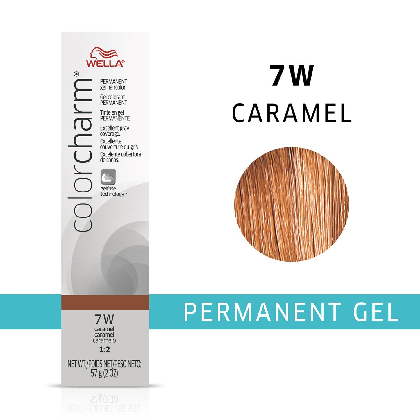 Color Charm  by   Wella Color Charm Tube 7W Caramel