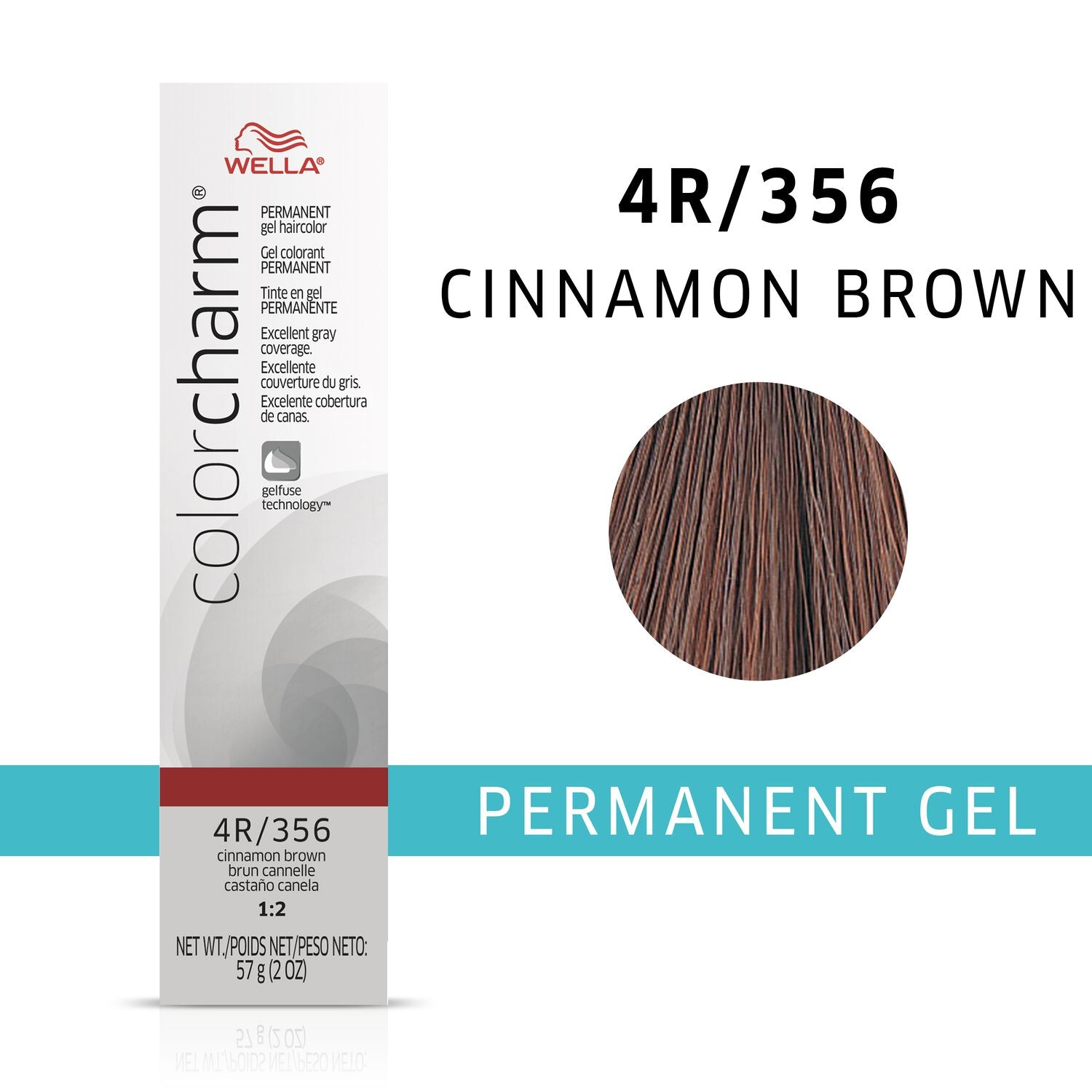 Color Charm  by   Wella Color Charm Tube 356T/4R Cinnamon Brown