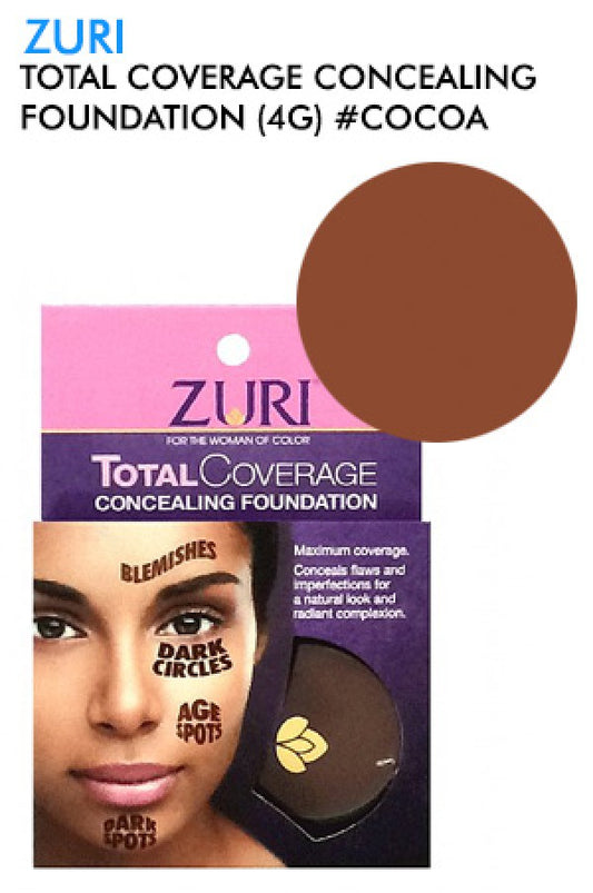 ZURI-6 Total Coverage Concealing Foundation(4g) Cocoa