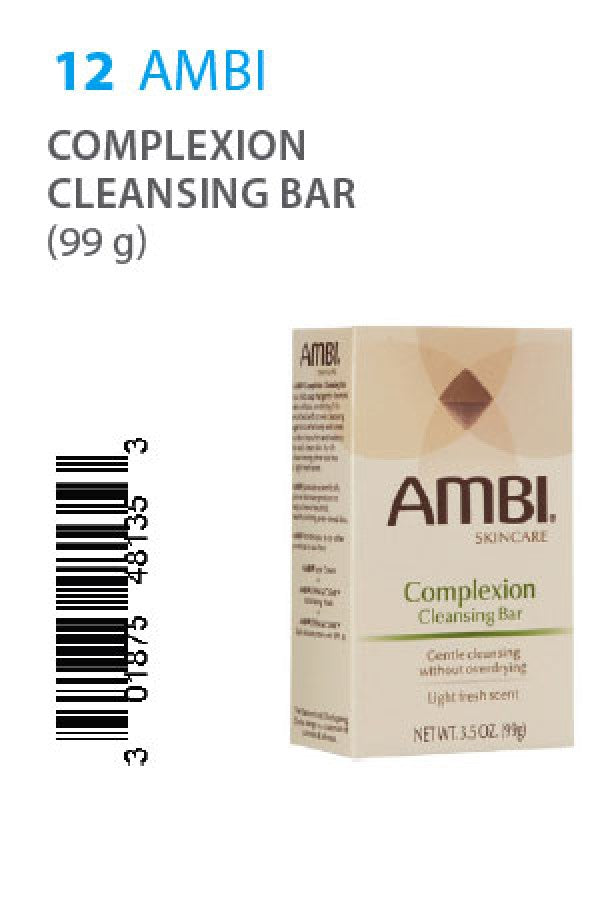 Ambi-12 Complexion Cleansing Bar(3.5oz)