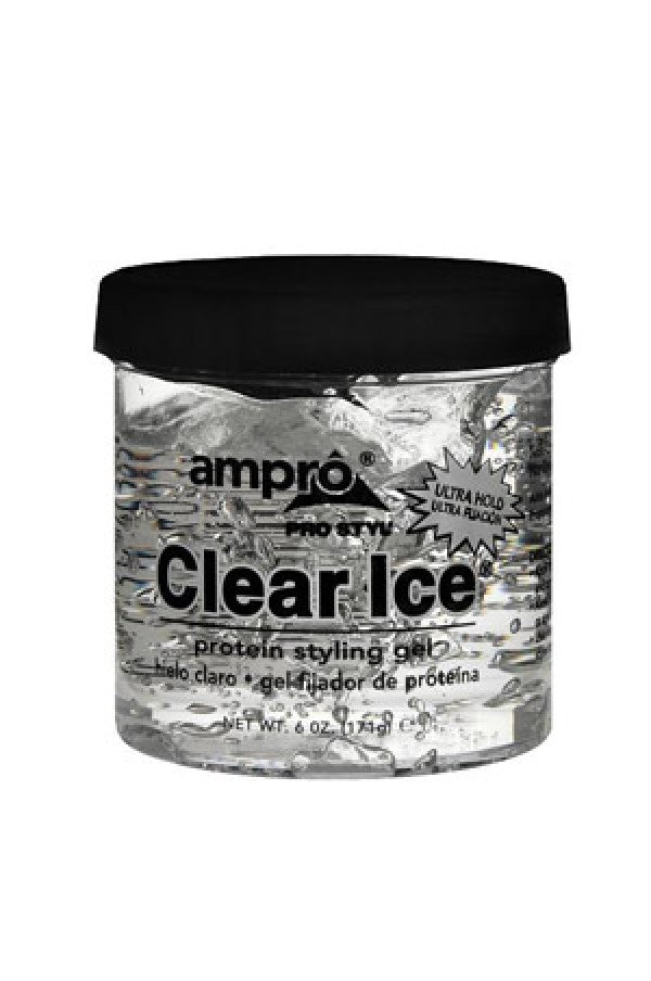 Ampro-4A Clear Ice Protein Styling Gel Ultra Hold (6 oz)